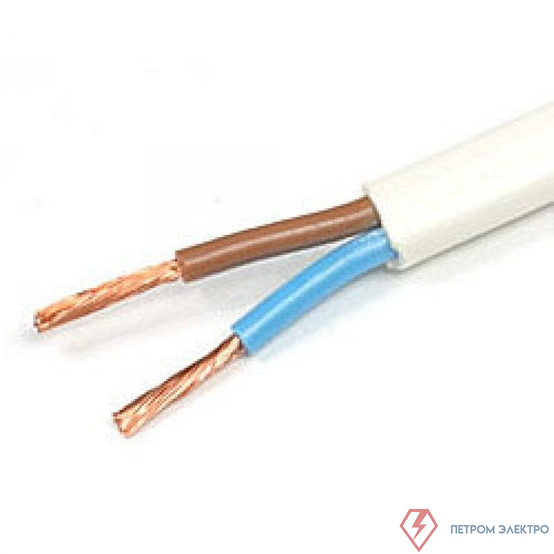 Шнур TOKOV ELECTRIC ШВВП 2х0.75 380В Ч (уп.100м) 1945460