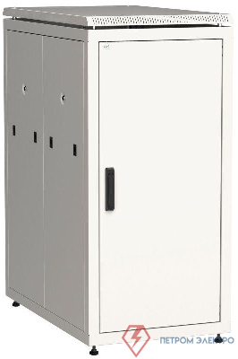 Шкаф сетевой 19дюйм  LINEA N 24U 600х1000мм металлическая передняя дверь сер. ITK LN35-24U61-M