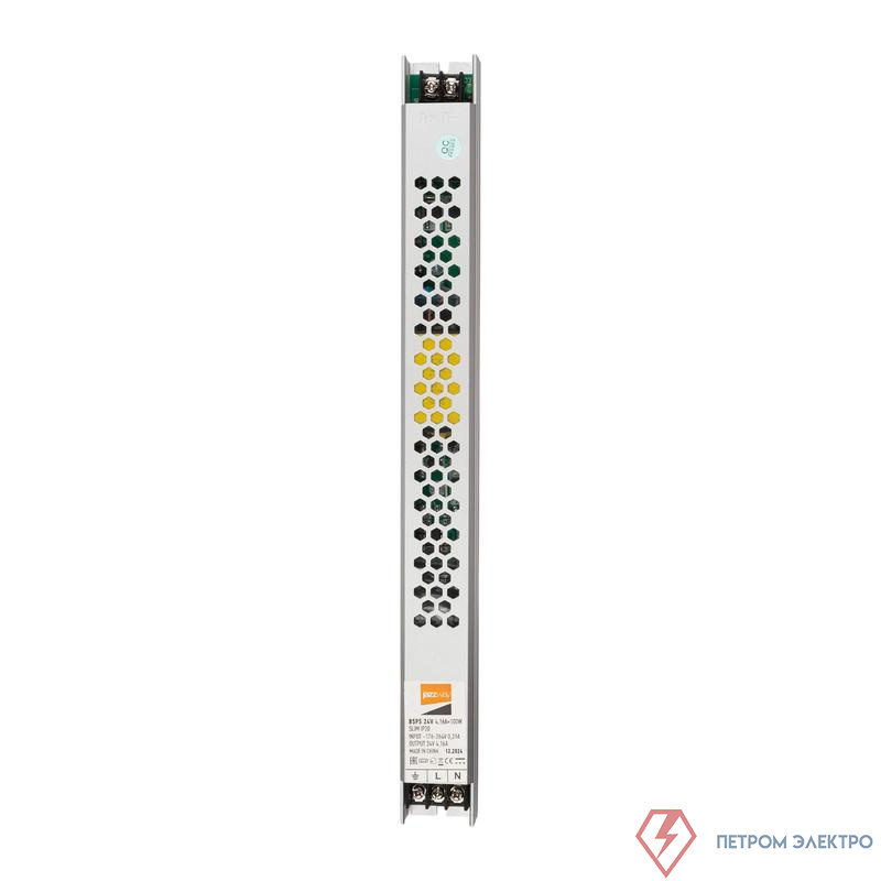 Блок питания для светодиод. ленты BSPS SLIM 100Вт 4.16А 24В IP20 Pro JazzWay 5059900