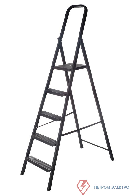 Лестница-стремянка "Компакт" 5 ступ. 6.25кг сталь FIT 65373