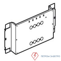 Пластина монтаж. XL3 800 для DPX-IS630 850 Leg 020657