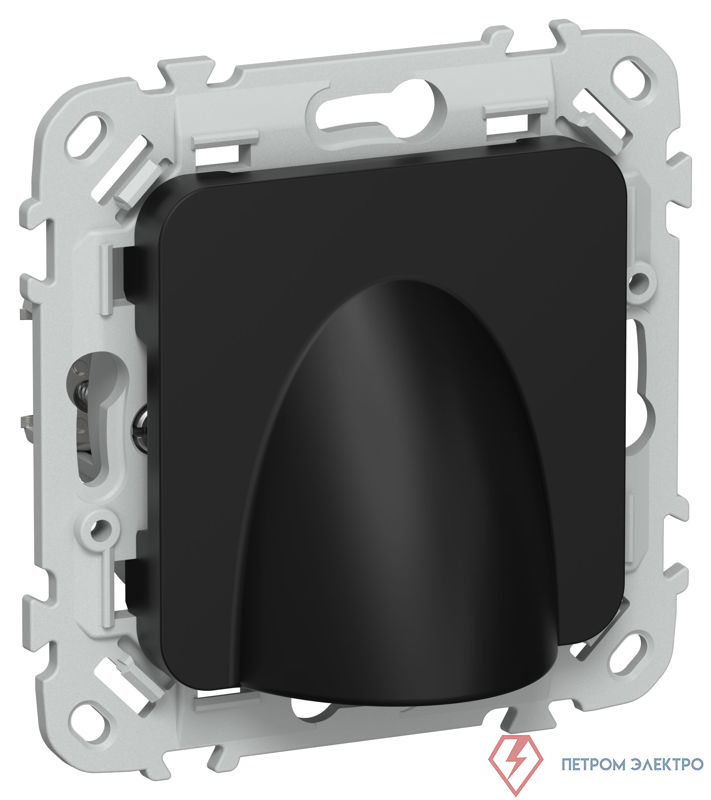 Вывод кабеля СП FLITE КВ-ФлЧ механизм черн. IEK FI-VK10-0-K02