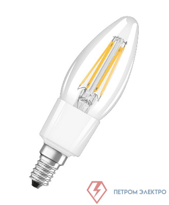 Лампа светодиодная SMART+ Filament Classic Dimmable 40 4Вт/2700К E14 LEDVANCE 4058075486102