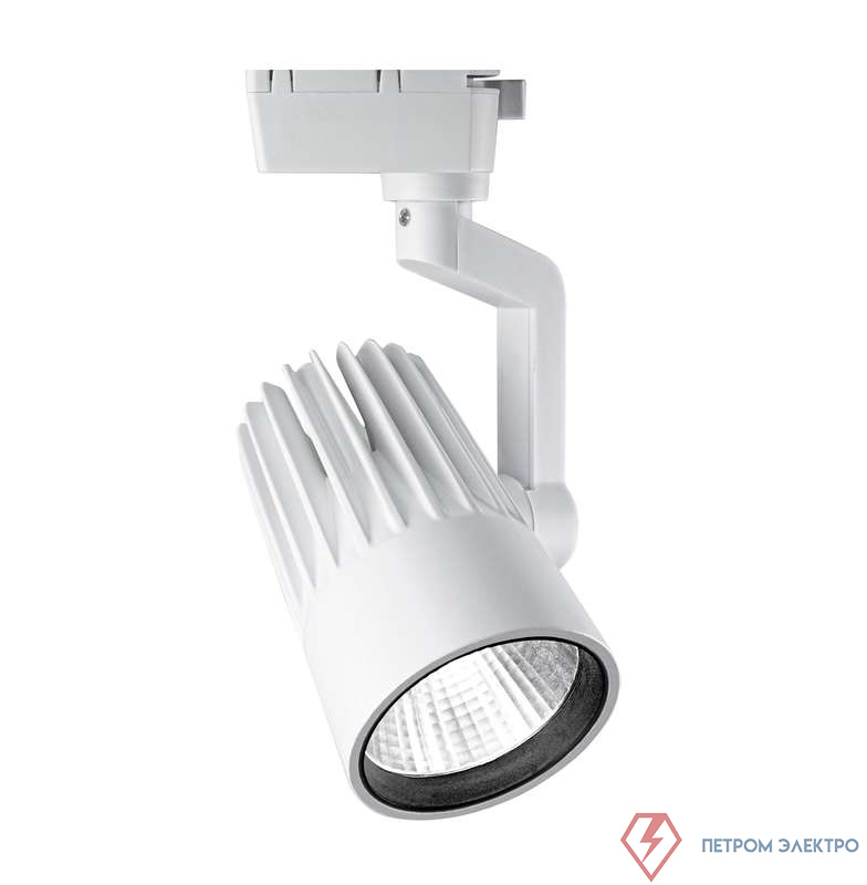 Светильник светодиодный трековый PTR 0130-2 30Вт 4000К IP40 24град. WH бел. JazzWay 5022737