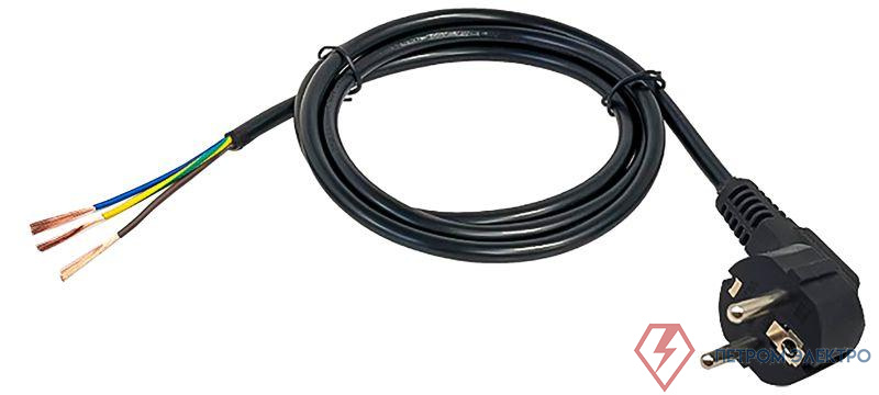 Кабель электропитания PDU 3х1.5 2М Schuko-б/р ITK PC-D-2M