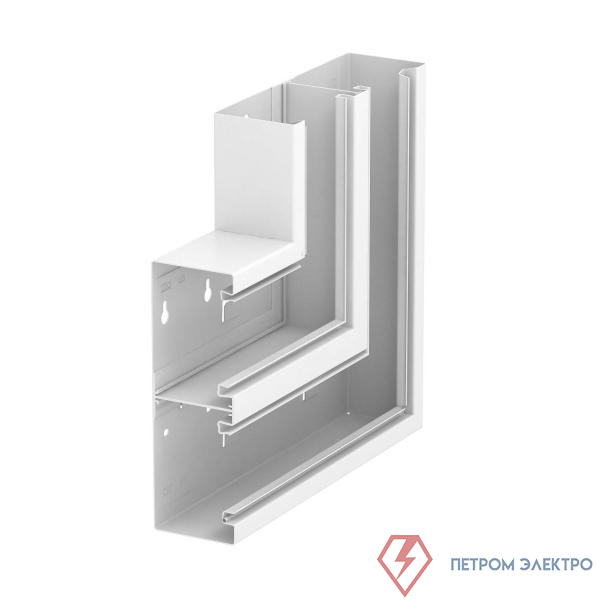 Угол для кабель-канала Rapid 80 плоский 70х210 сталь GS-DFS70210RW бел. OBO 6278420
