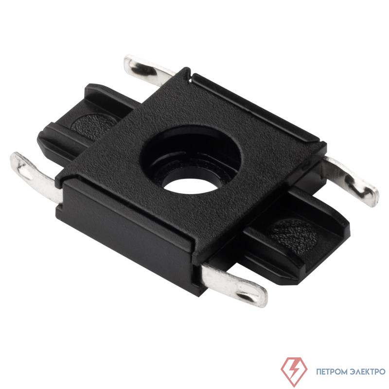 Коннектор I-образный MTR16 CI-BL накладной шинопровод низковольтный черн. JazzWay 5057272