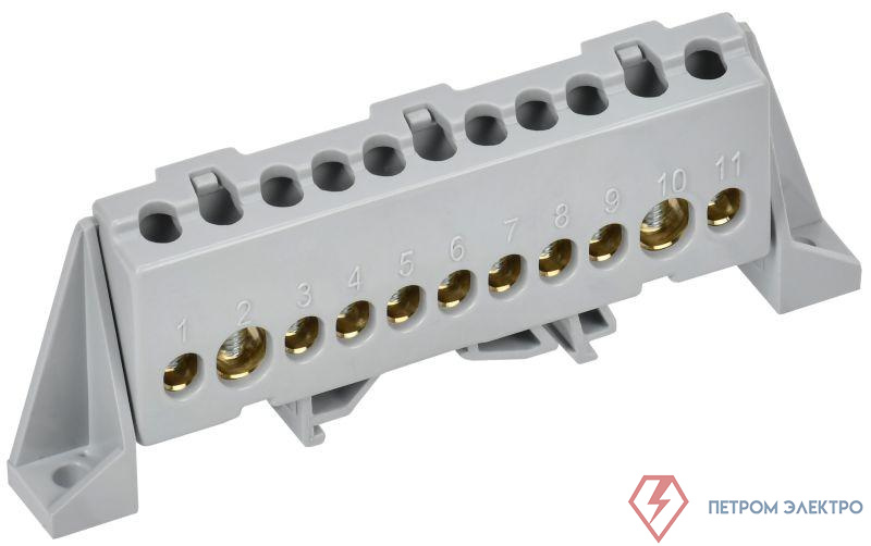Шина L "фаза" в комб. изол. "Стойка" 8х12-11-Ср TEKFOR IEK TF-NN20-11-DP-K03 0