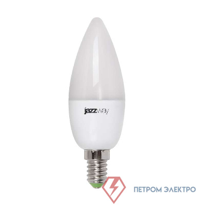 Лампа светодиодная PLED-DIM C37 7Вт свеча 3000К тепл. бел. E14 540лм 220-240В диммир. JazzWay 2859259 0
