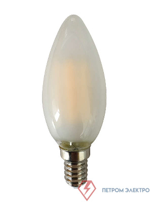 Лампа светодиодная филаментная PLED OMNI 8Вт C35 3000К тепл. бел. E14 230В/50Гц FR JazzWay 5020856