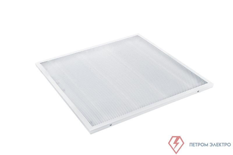 Светильник светодиодный ДВО 595х595х18 36Вт 6500К IP40 4000лм 175–265В призма TOKOV ELECTRIC TKE-DVO-SP-36-6.5K