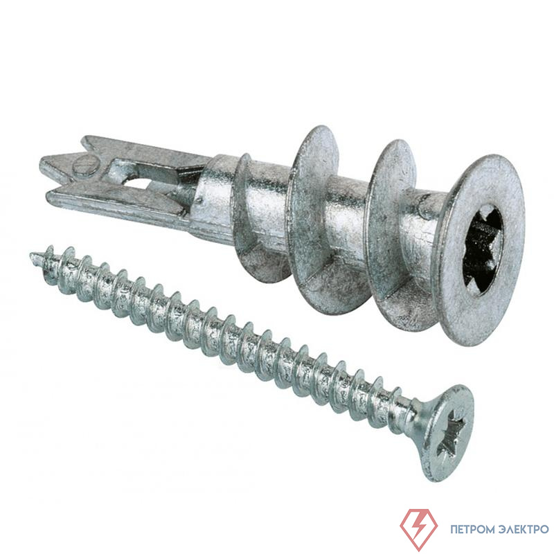 Анкер дюбель DRIVA METAL с шурупом (уп.4шт) Zitar 102949