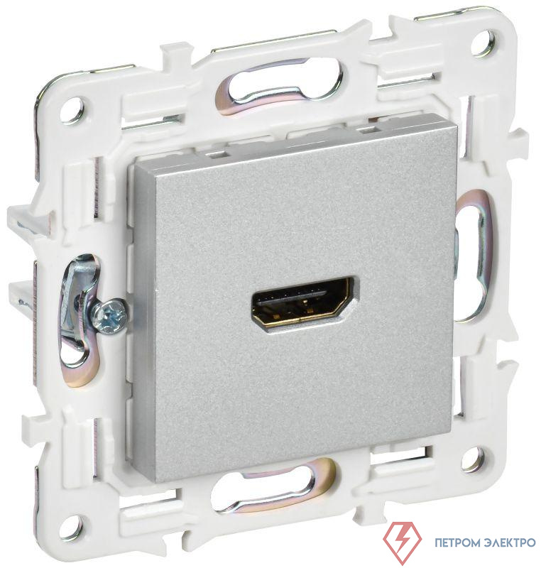 Розетка HDMI SKANDY SK-H01S серебр. IEK SK-H10-K23