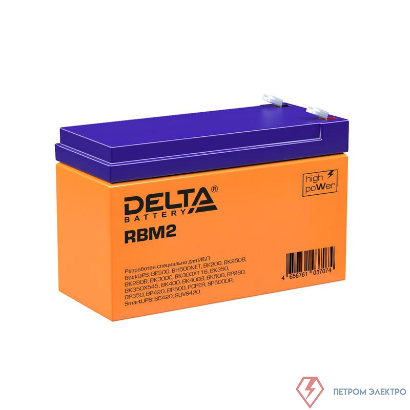Модуль батарейный  аналог RBC2 RBM2 Delta 1114010340006