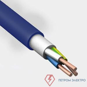 Кабель Русский Свет ВВГнг(А)-LS 3х1.5 ОК (N PE) 0.66кВ (уп.10м) 5206