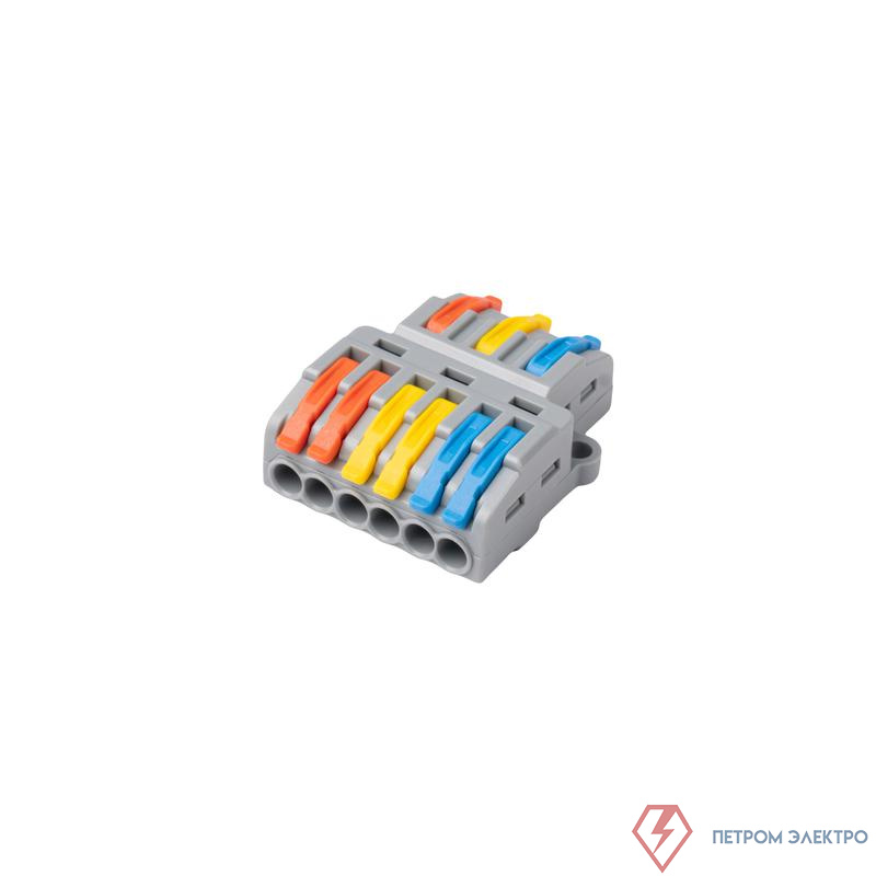 Клемма монтажная СМК PTC-3P 4236 450В 32А 0.08-2.5(4.0)кв.мм JazzWay 5074040