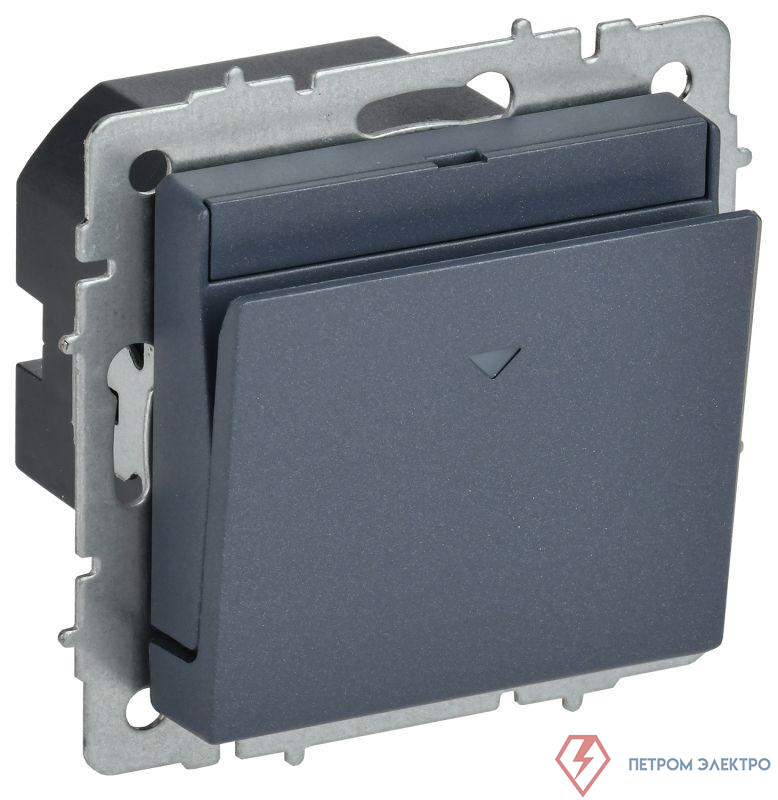 Выключатель карточный BRITE 30А ВС10-1-8-БрМ механизм маренго IEK BR-V11-0-10-K35