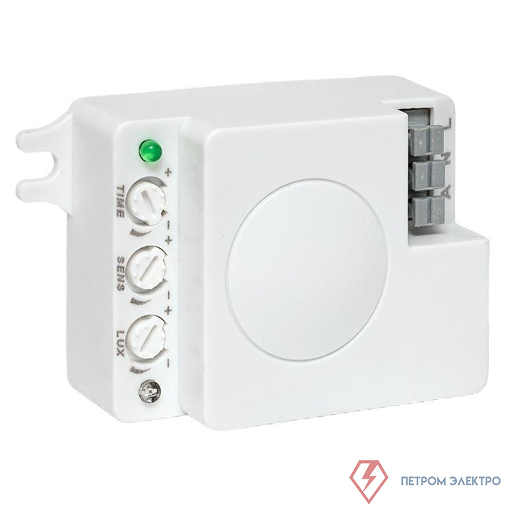 Датчик движения микроволновый MW-706 1200Вт 360град. до 10м IP20 бел. EKF dd-mw-706