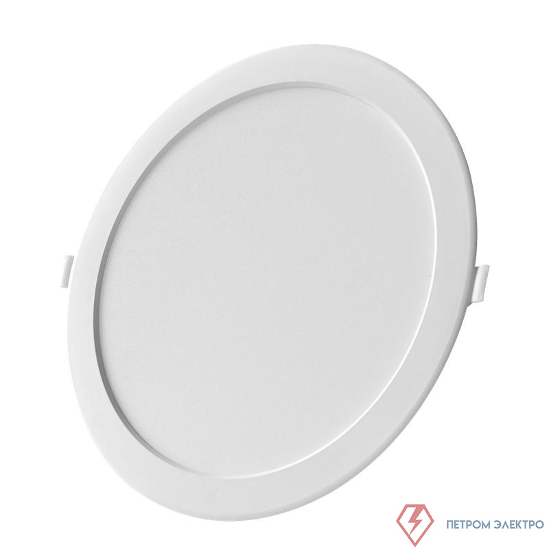Светильник светодиодный Downlight DL 840 9Вт 4000К IP20 630лм ДВО встраив. даунлайт круглый бел. LEDVANCE 4607194235490