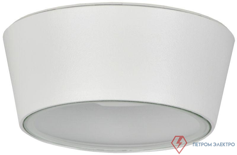 Светильник 5104 GX53 IP65 уличный потолочный бел. IEK LT-UPU0-5104-GX53-1-K01
