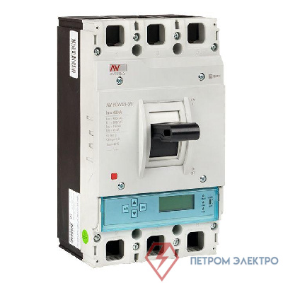 Выключатель автоматический 400А 100кА AV POWER-3/3 ETU6.0 AVERES EKF mccb-33-400H-6.0-av