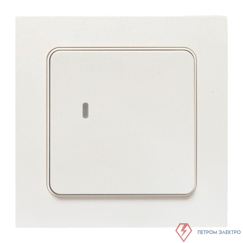 Выключатель 1-кл. Стокгольм Умный беспроводной бел. Zigbee Сonnect EKF RCV-ST1-WS-ZB