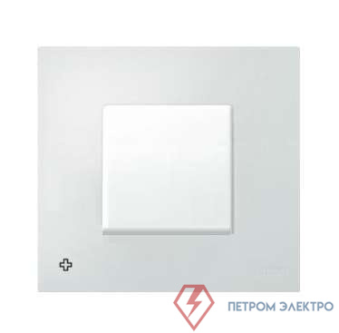 Рамка 1-м Simon27 Play антибакт. бел. Simon 2700617-060