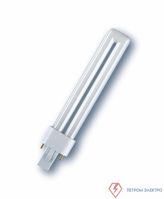 Лампа люминесцентная компакт. DULUX S 11Вт/840 G23 (инд. упак.) OSRAM 4099854123382