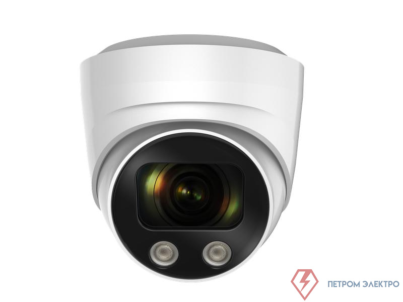 Камера видеонаблюдения сетевая RS T 1227 VM WH 113х115х115мм 2Мп f=2.7 IP67 купольная бел. Русский Свет 37411650061