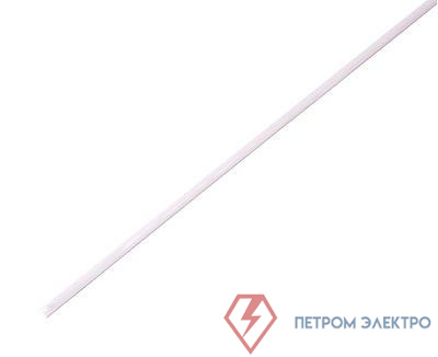 Трубка термоусадочная 1.0/0.5 1м бел. Rexant 20-1001