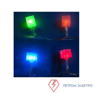 Гирлянда светодиодная «Кубики» ULD-S0700-050/DTA MULTI IP20 CUBES-1 с контроллером 50LED (дл.7м) Uniel 7932