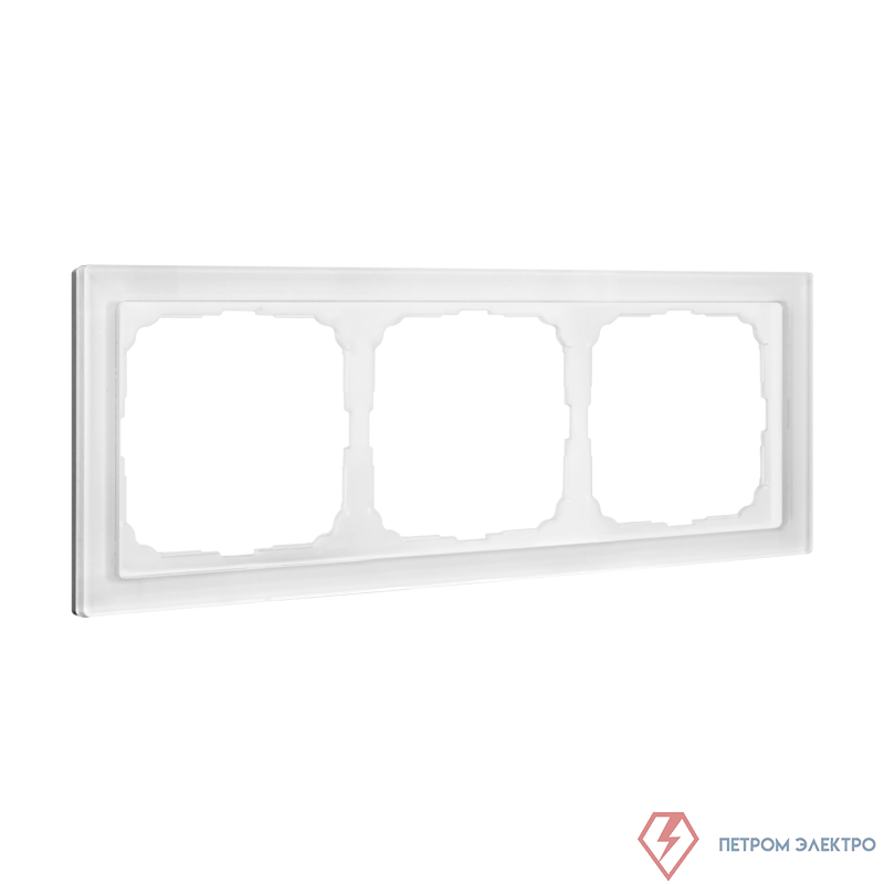 Рамка 3-м ArtGallery Pure органич. стекло бел. SE GAL320103