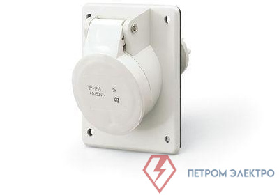 Розетка панельная 2п 40-50В 16А 40-50В/50-60Гц IP44 DKC DIS4301616