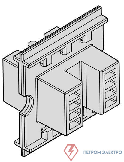 Держатель шины медной L=50мм (уп.24шт) ABB 1STQ007426A0000