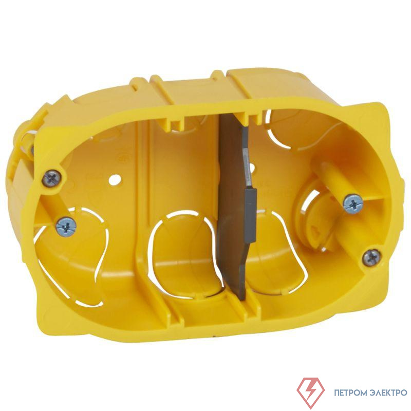 Коробка встр. для сух. перегор. 3п глуб. 40мм Batibox Leg 080049