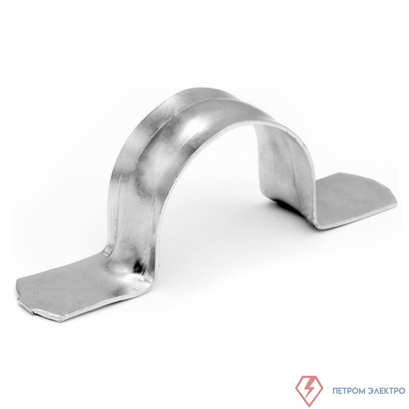 Скоба крепежная двухлапковая d40мм для монтажн. пистолета DKC H40DWH