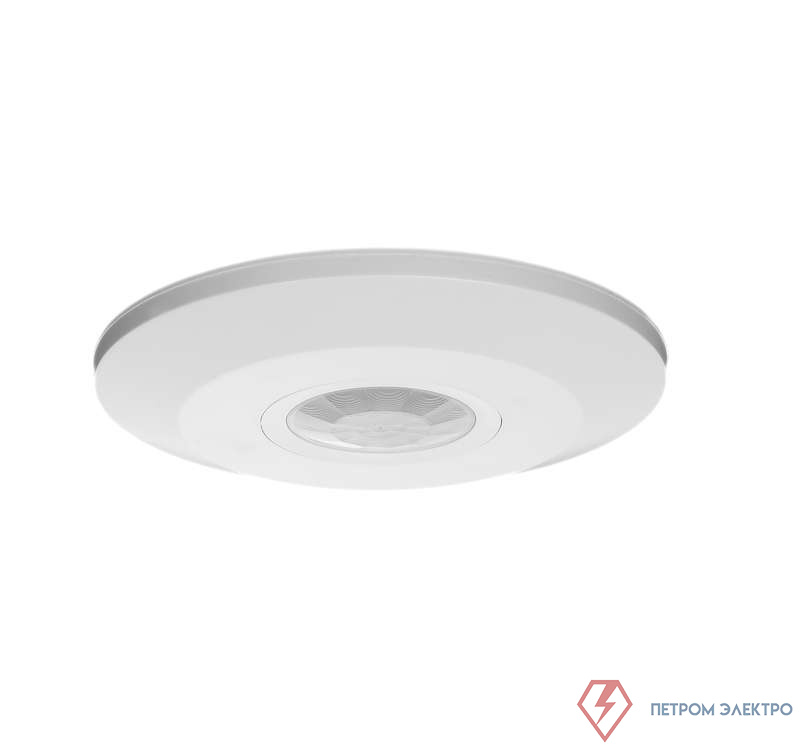 Датчик движения DDP-04 потолочный Ultra Slim 360град. 2000Вт 10-900с 6м 3-2000Лк бел. Duwi 25815 5