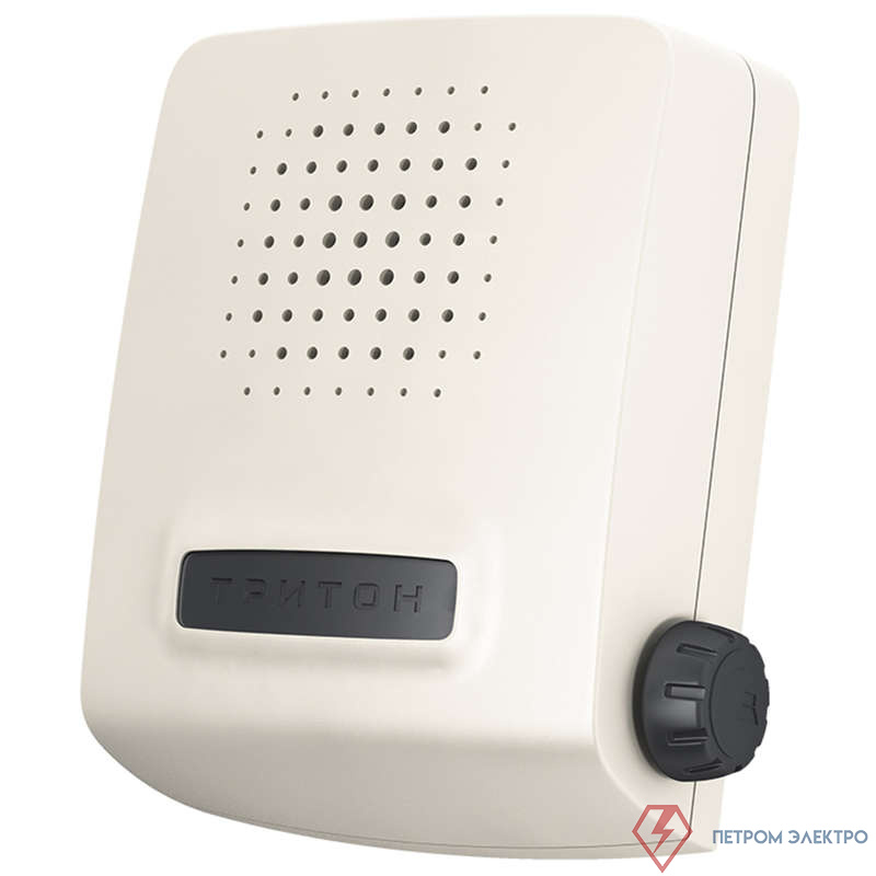 Звонок проводной Сверчок аэропорт 220В 80-90дБА регулир. громкости бел. МОНОМАХ СВ-01Р