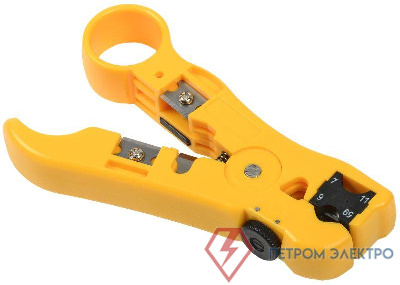 Инструмент для зачистки и обрезки кабеля коаксиального RG6/7/11/59 ITK TS2-GR20