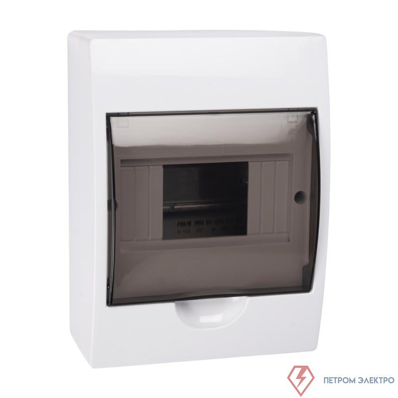 Бокс модульный накладной PDB/W 1006 WH (ЩРН-П- 6) IP41 пластик. JazzWay 5071650