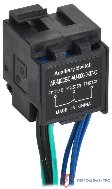 Контакт дополнительный левый MCCB типоразмер G; H; I 3NO3NC ARMAT IEK AR-MCCBD-AU-000-0-07-C