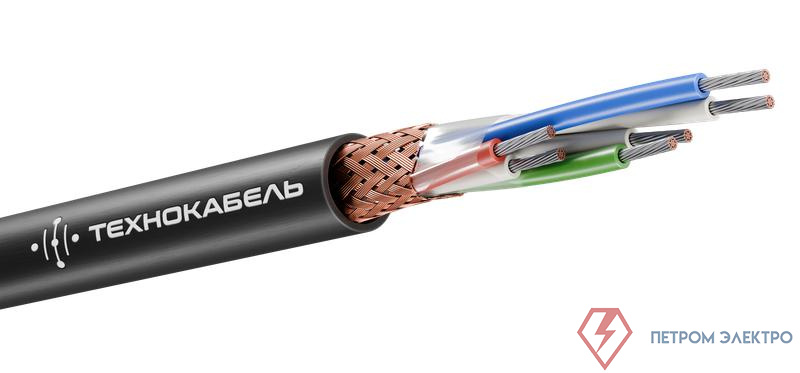 Кабель МКЭШВнг(А)-LS 3х2х1.0 500В (м) Технокабель 00-00155800