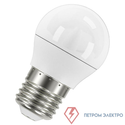 Лампа светодиодная LED Value LVCLP60 7SW/830 7Вт шар матовая E27 230В 10х1 RU OSRAM 4058075579804