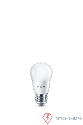 Лампа светодиодная ESS LEDLustre 6Вт P45FR 620лм E27 827 PHILIPS 929002971207