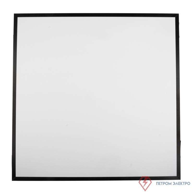 Светильник светодиодный PPL 588/G OPAL 40Вт 4000К IP40 588х588х25мм BLACK ДВО в потолок Грильято панель Pro JazzWay 5062023