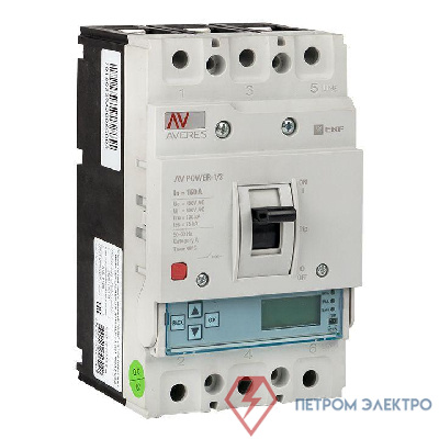 Выключатель автоматический 3п 160А 50кА AV POWER-1/3 ETU6.0 AVERES EKF mccb-13-160-6.0-av