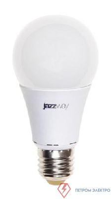 Лампа светодиодная PLED-ECO 7Вт A60 грушевидная 4000К нейтр. бел. E27 580лм 220В JazzWay 1033185 0