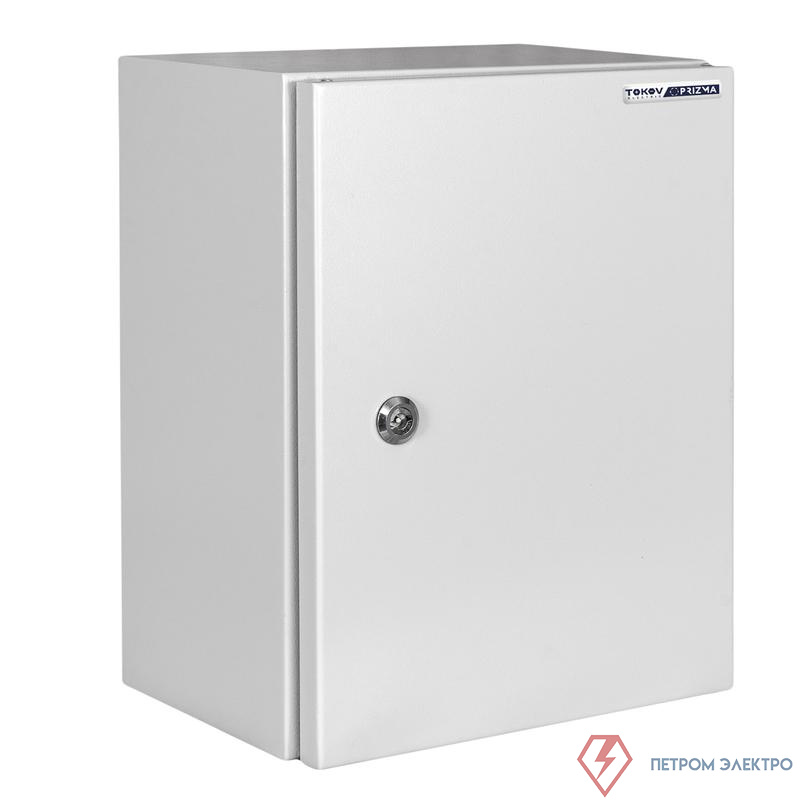 Корпус ЩМП-1 400х310х220 IP54 с монтажн. панелью метал. PRIZMA TOKOV ELECTRIC TKE-PZ-MPB54-1