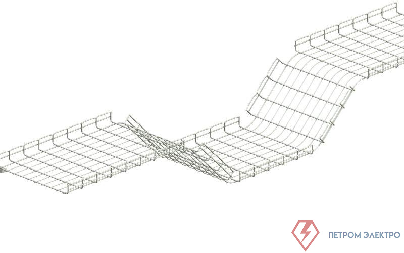 Лоток проволочный 150х54 L3000 сталь 4.4мм CF BS EZ оцинк. CABLOFIL CM000081