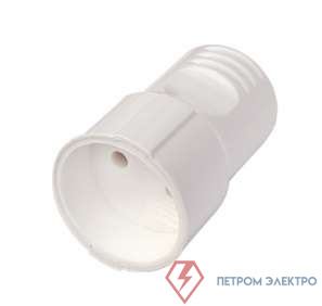 Розетка 16А IP20 250В без заземл. бел. Bylectrica Р16-391